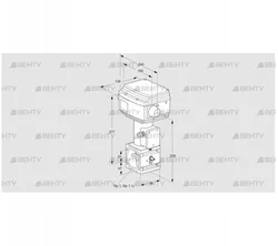 RVS 2/DML03Q60S1-6 (86060049) Регулирующий клапан Kromschroder