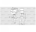 IDR80Z03D100AU/50-30W20E (88302448) Дроссельная заслонка Kromschroder