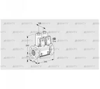 VCS665F05NNWR3B/PPPP/PPPP (88202726) Сдвоенный газовый клапан Kromschroder