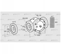 GFK 200F10-3 (81949010) Газовый фильтр Kromschroder