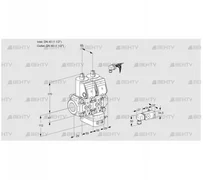 VCG2E40R/40R05NGKWR/PPPP/2-PP (88107437) Клапан с регулятором соотношения Kromschroder