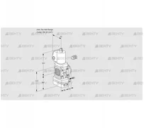 VAG1-/20R/NWSLAE (88034210) Газовый клапан с регулятором соотношения Kromschroder