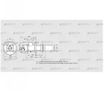 BIC 65HM-300/335-(72)E (84031049) Газовая горелка Kromschroder