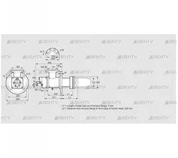 BIC 140HB-0/235-(26)E (84099687) Газовая горелка Kromschroder